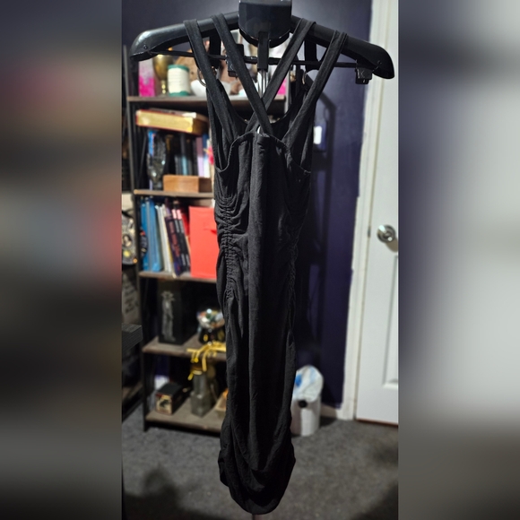 Women's Classy Black Dress Sz M - Picture 2 of 6